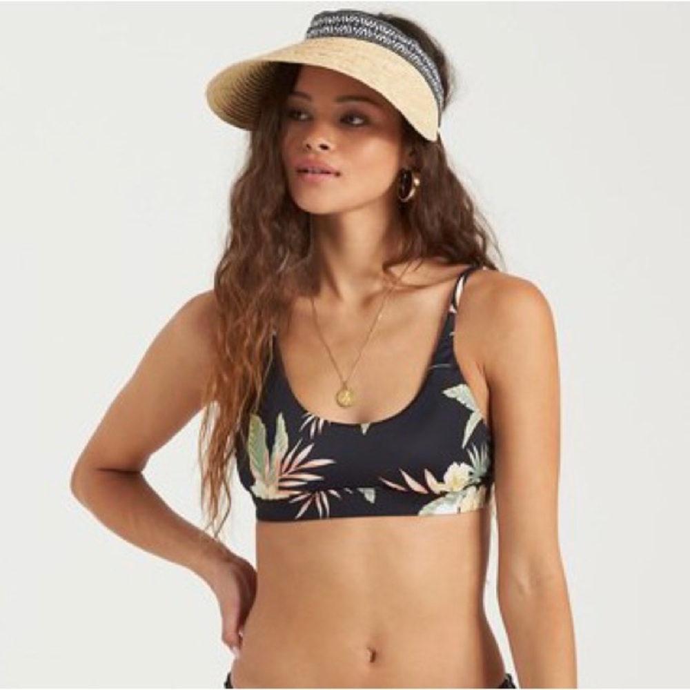 ☀️BILLABONG☀️ NIGHT SESH HI POINT TANK BIKINI TOP